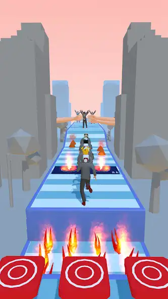 Play Skibydy Runner: Toilet Battle as an online game Skibydy Runner: Toilet Battle with UptoPlay
