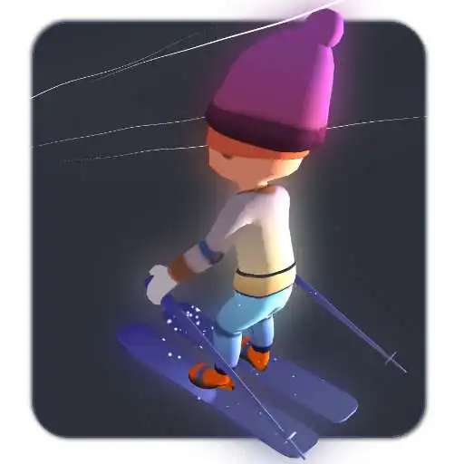 Play Skier hill 3D APK