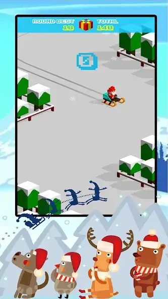 Play Skiing Mountain Adventure  and enjoy Skiing Mountain Adventure with UptoPlay