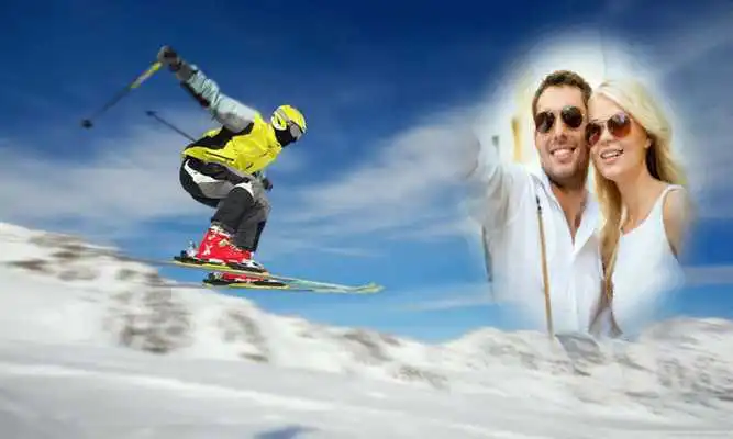 Play Skiing Photo Frame 2016 Play Skiing Photo Frame 2016