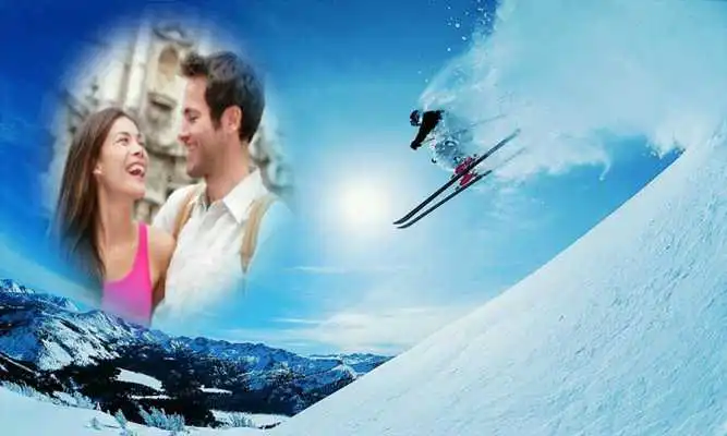 Play Skiing Photo Frame 2016 Play Skiing Photo Frame 2016