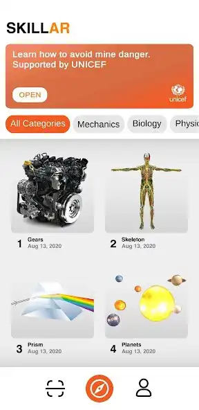 Play SkillAR – augmented reality to as an online game SkillAR – augmented reality to with UptoPlay