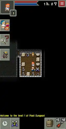 Play Skillful Pixel Dungeon as an online game Skillful Pixel Dungeon with UptoPlay