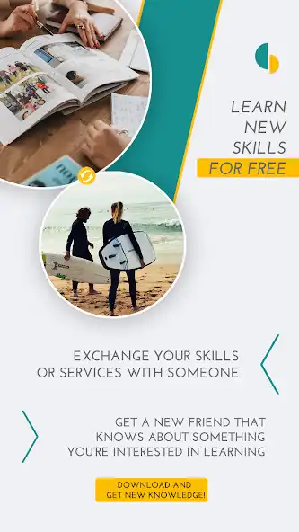 Play SkillSwap - Share your Skills  and enjoy SkillSwap - Share your Skills with UptoPlay