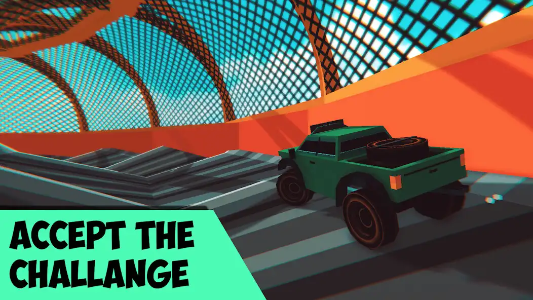Play Skill Test - Stunts Racing as an online game Skill Test - Stunts Racing with UptoPlay