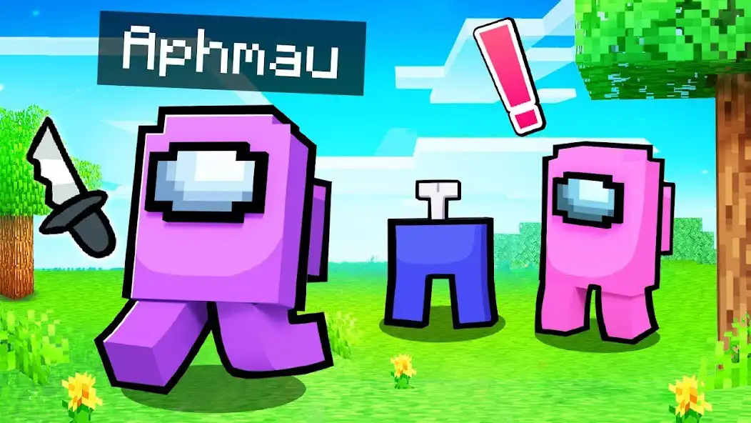 Play skin among us minecraft as an online game skin among us minecraft with UptoPlay