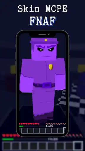 Play Skin Animatronic FNAF for MCPE as an online game Skin Animatronic FNAF for MCPE with UptoPlay