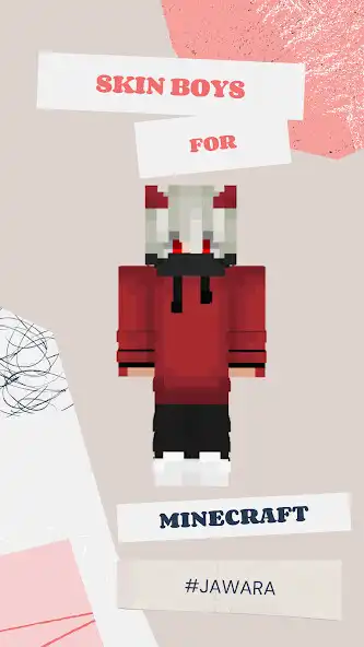 Play Skin Boys for Minecraft PE as an online game Skin Boys for Minecraft PE with UptoPlay