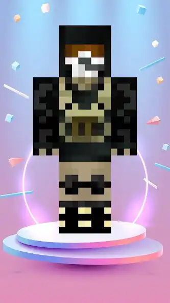 Play Skin Call of Duty Minecraft as an online game Skin Call of Duty Minecraft with UptoPlay