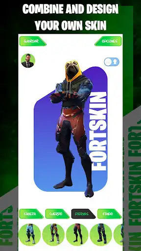 Play Skin creator FBR Fortskin rev  and enjoy Skin creator FBR Fortskin rev with UptoPlay