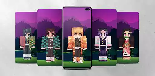 Play Skin Demon Slayer for Minecraft  and enjoy Skin Demon Slayer for Minecraft with UptoPlay