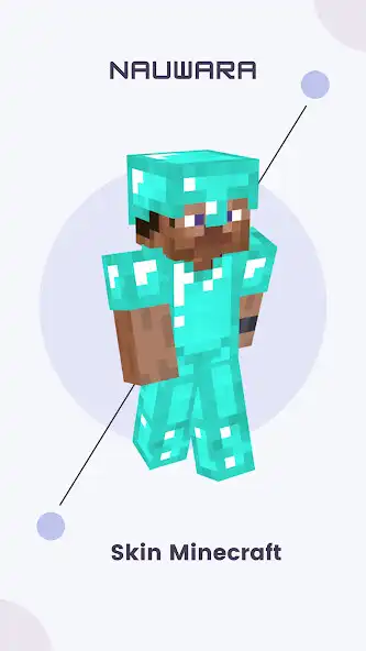 Play Skin Diamond for Minecraft PE as an online game Skin Diamond for Minecraft PE with UptoPlay
