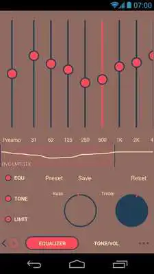 Play Skin for Poweramp v2 Flat Vintage