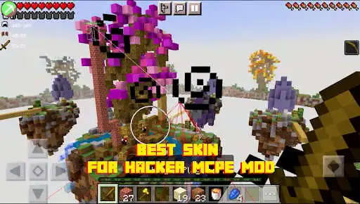 Play Skin Hacker MCPE mod hacker as an online game Skin Hacker MCPE mod hacker with UptoPlay