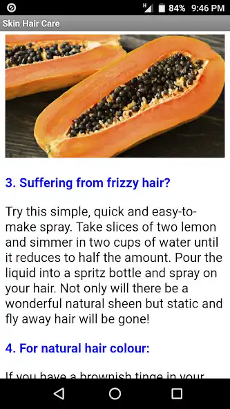 Play Skin Hair Care Tips as an online game Skin Hair Care Tips with UptoPlay