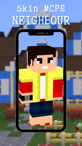 Play Skin Neighbour for MCPE as an online game Skin Neighbour for MCPE with UptoPlay