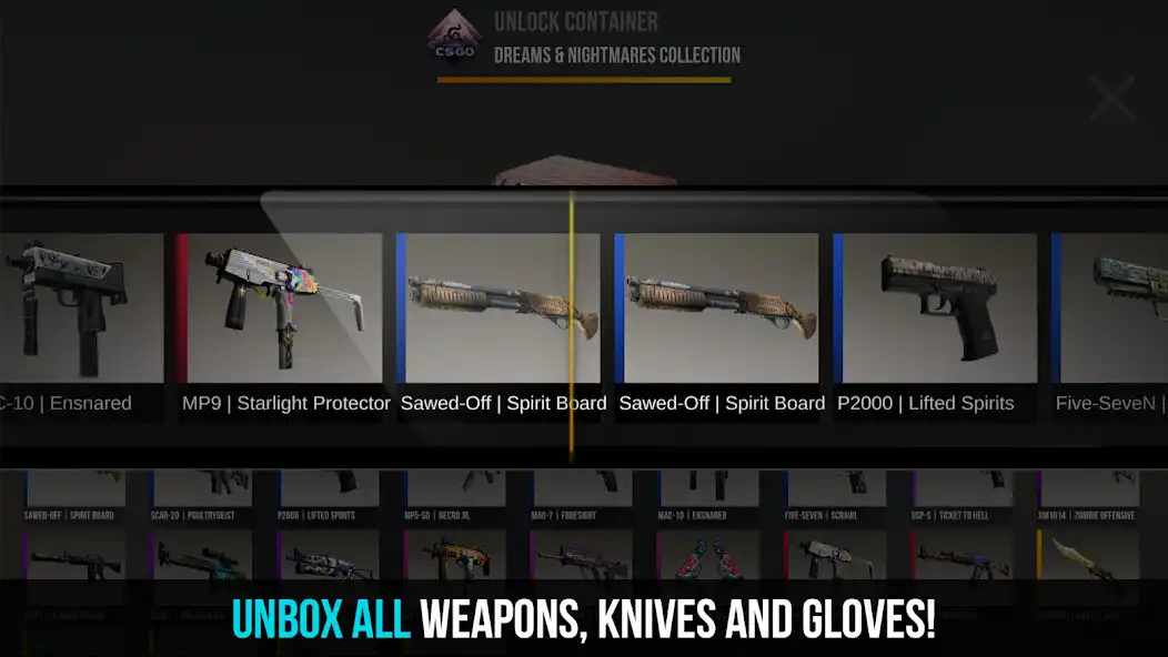 Play Skin Opener: Case Simulator CS as an online game Skin Opener: Case Simulator CS with UptoPlay