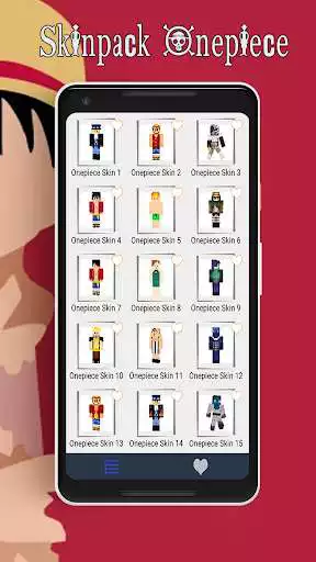Play SkinPacks Onepiece for Minecraft - New Skins  and enjoy SkinPacks Onepiece for Minecraft - New Skins with UptoPlay