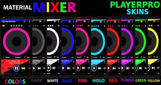 Play SKIN PLAYERPRO MIXER YELLOW