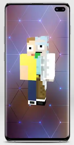Play Skin Rick Morty Minecraft  and enjoy Skin Rick Morty Minecraft with UptoPlay