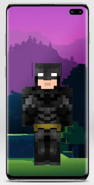 Play Skins Batman for Minecraft as an online game Skins Batman for Minecraft with UptoPlay
