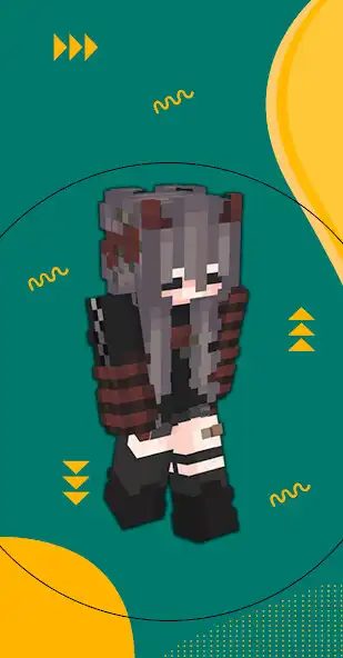 Play Skins Emo For Minecraft as an online game Skins Emo For Minecraft with UptoPlay