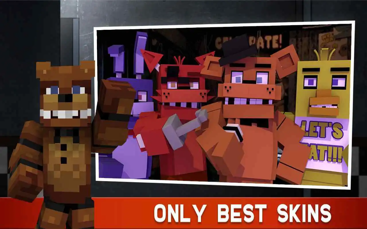 Play Skins FNAF for MCPE