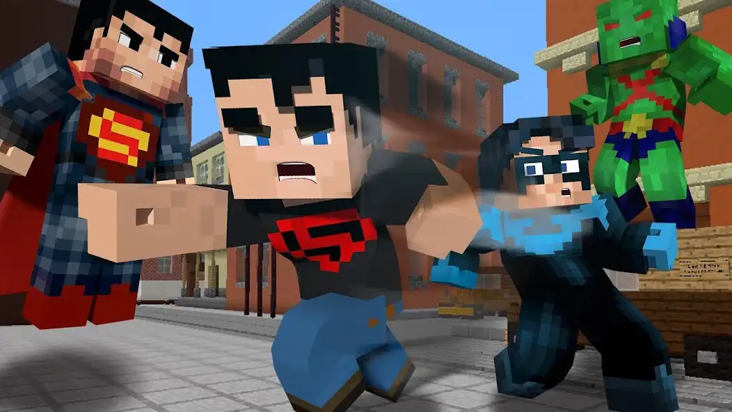 Play Skins for Boys in Minecraft PE as an online game Skins for Boys in Minecraft PE with UptoPlay