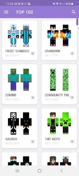 Play Skins for Minecraft 2 as an online game Skins for Minecraft 2 with UptoPlay