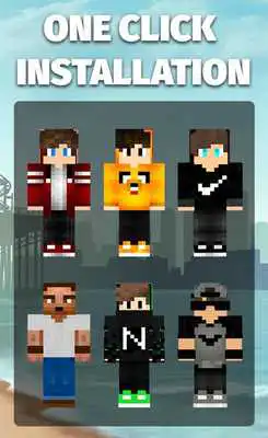 Play Skins GTA for Minecraft