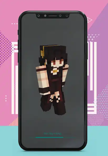 Play Skin SPY Family For Minecraft  and enjoy Skin SPY Family For Minecraft with UptoPlay