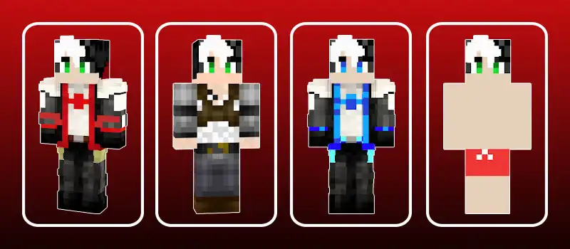 Play Skins RedHoodVN for MCPE  and enjoy Skins RedHoodVN for MCPE with UptoPlay