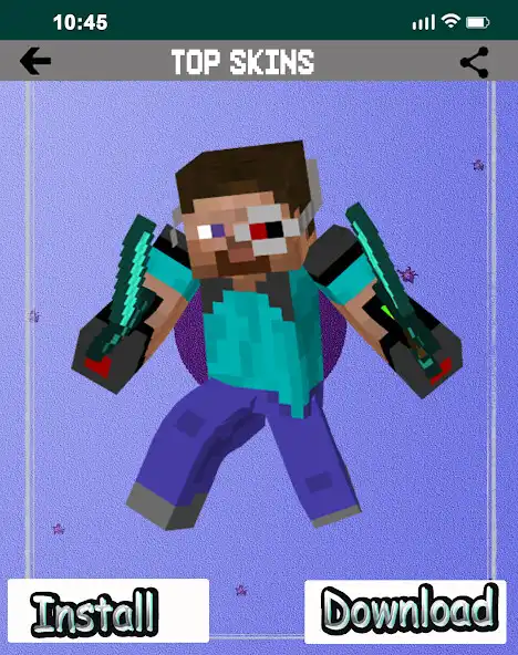 Play Skins robot as an online game Skins robot with UptoPlay
