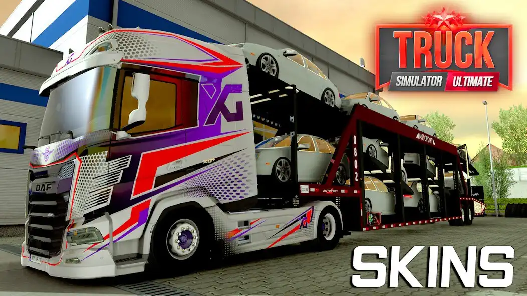 Play Skins Truck Simulator Ultimate as an online game Skins Truck Simulator Ultimate with UptoPlay
