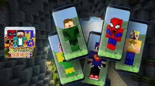 Play Skin Superheroes for Minecraft  and enjoy Skin Superheroes for Minecraft with UptoPlay