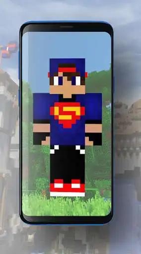 Play Skin Superheroes for Minecraft as an online game Skin Superheroes for Minecraft with UptoPlay