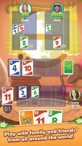 Play Skip-Bo  and enjoy Skip-Bo with UptoPlay