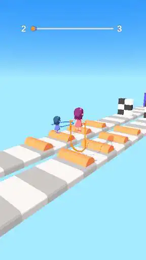 Play Skipping Race as an online game Skipping Race with UptoPlay