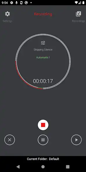 Play Skipping Silence Recorder  and enjoy Skipping Silence Recorder with UptoPlay