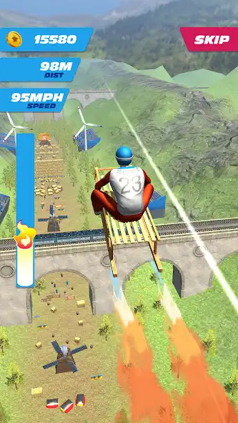 Play Ski Ramp Jumping as an online game Ski Ramp Jumping with UptoPlay