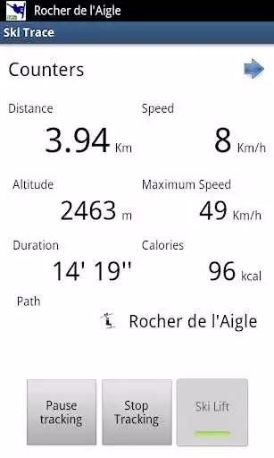 Play Ski Trace Free - GPS tracker