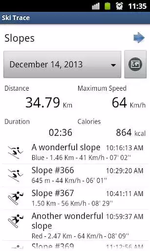 Play Ski Trace Free - GPS tracker