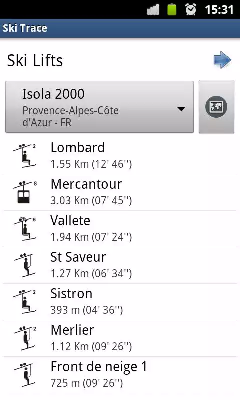 Play Ski Trace Free - GPS tracker