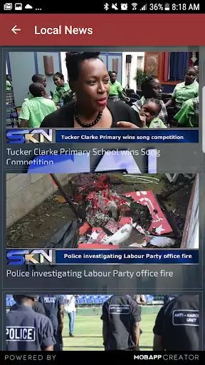 Play APK SKN Newsline  and enjoy SKN Newsline with UptoPlay com.sknnewsline.app_122374_126126