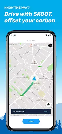 Play SKOOT - Carbon Offset Navigation, GPS, Carpool as an online game SKOOT - Carbon Offset Navigation, GPS, Carpool with UptoPlay