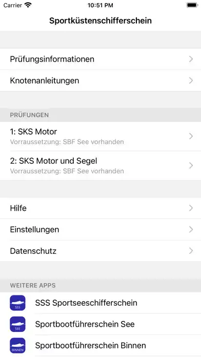 Play SKS Sportküstenschifferschein  as an online game SKS Sportküstenschifferschein  with UptoPlay