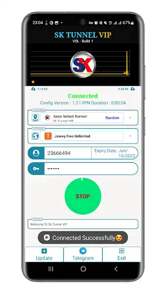 Play SK TUNNEL VIP VPN  and enjoy SK TUNNEL VIP VPN with UptoPlay