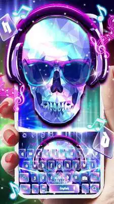 Play Skullcap DJ keyboard Theme