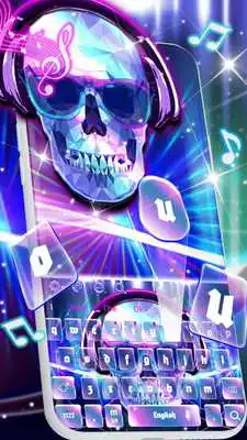 Play Skullcap DJ keyboard Theme