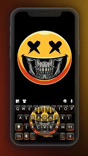 Play Skull Emoji Keyboard Backgroun  and enjoy Skull Emoji Keyboard Backgroun with UptoPlay